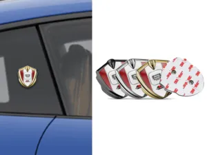 Jeep Emblem Metall Abzeichen Renn Look Glanz Finish